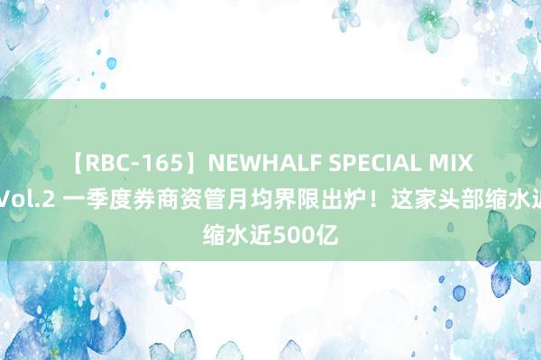 【RBC-165】NEWHALF SPECIAL MIX 240分 Vol.2 一季度券商资管月均界限出炉！这家头部缩水近500亿