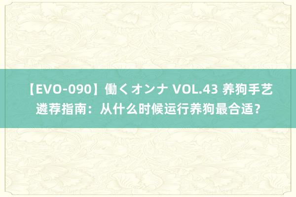 【EVO-090】働くオンナ VOL.43 养狗手艺遴荐指南：从什么时候运行养狗最合适？