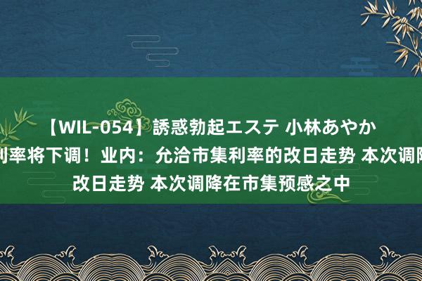 【WIL-054】誘惑勃起エステ 小林あやか 全能险家具结算利率将下调！业内：允洽市集利率的改日走势 本次调降在市集预感之中