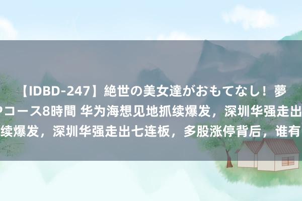 【IDBD-247】絶世の美女達がおもてなし！夢の桃源郷 IP風俗街 VIPコース8時間 华为海想见地抓续爆发，深圳华强走出七连板，多股涨停背后，谁有“真迹”？