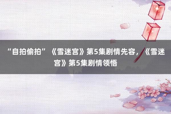 “自拍偷拍” 《雪迷宫》第5集剧情先容，《雪迷宫》第5集剧情领悟